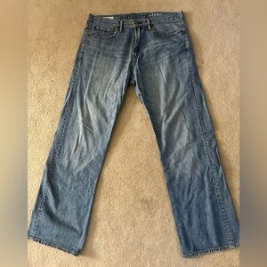 GAP Men's Blue Loose fit Jeans